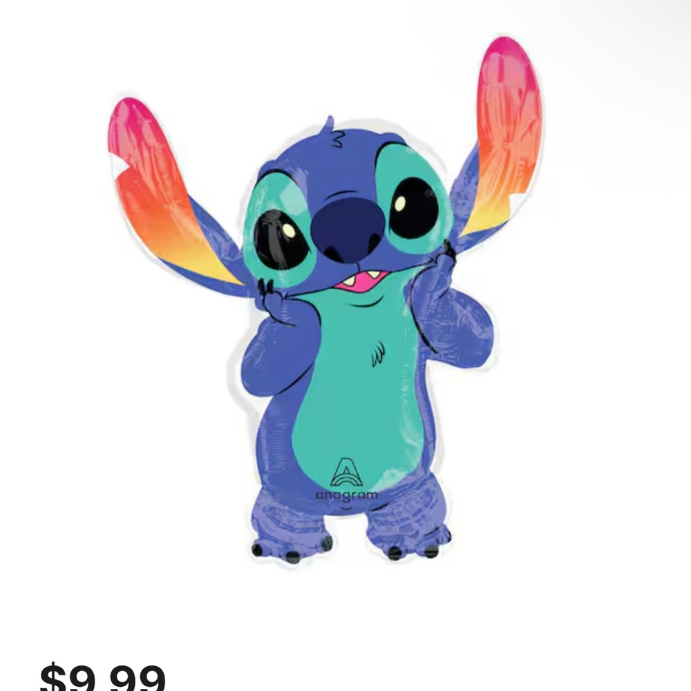 *Brand New* Anagram Disney Stitch Balloon (6ct.)